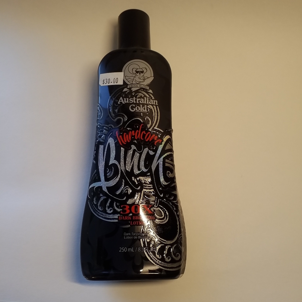 Australian Gold Hardcore Black Tanning Lotion 250ml/8.5 Oz